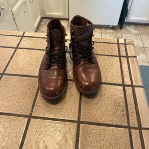 Danner Jack ii lace up dress boot. Dark Coffee real leather boots